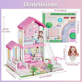 Beautiful Doll Villa Set 81 Pc for Girls - KidoKraze