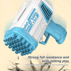 Bubble Machine Gun 32Holes Blaster For Kids - KidoKraze