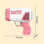 Bubble Machine Gun 32Holes Blaster For Kids - KidoKraze