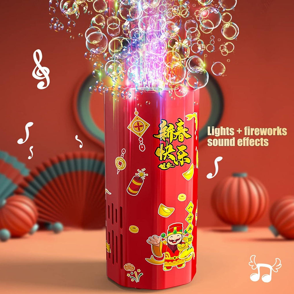 Musical & Lighting Fireworks Bubble Machine (Rechargeable) Main image