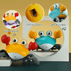 Crawling Crab Musical Toy with Infrared Sensors - KidoKraze