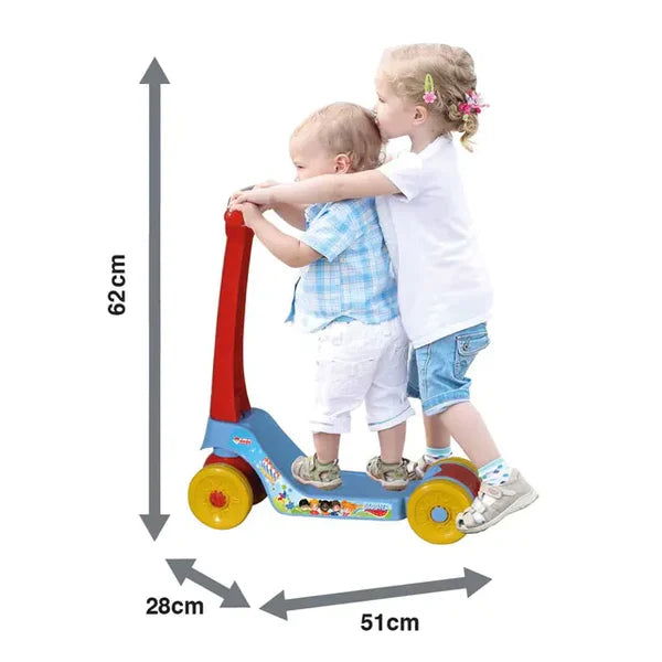Evergreen Hot Wheel Scooty Fun Fiesta For Kids - KidoKraze