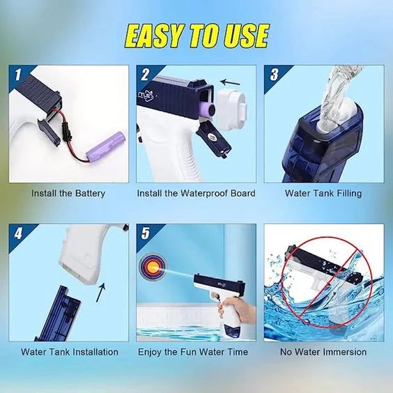 Glock Rechargeable Water pastoll Toy Secondary image