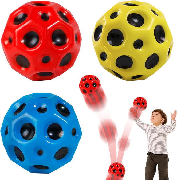 High Bounce Moon Anti Stress Ball - KidoKraze Main image