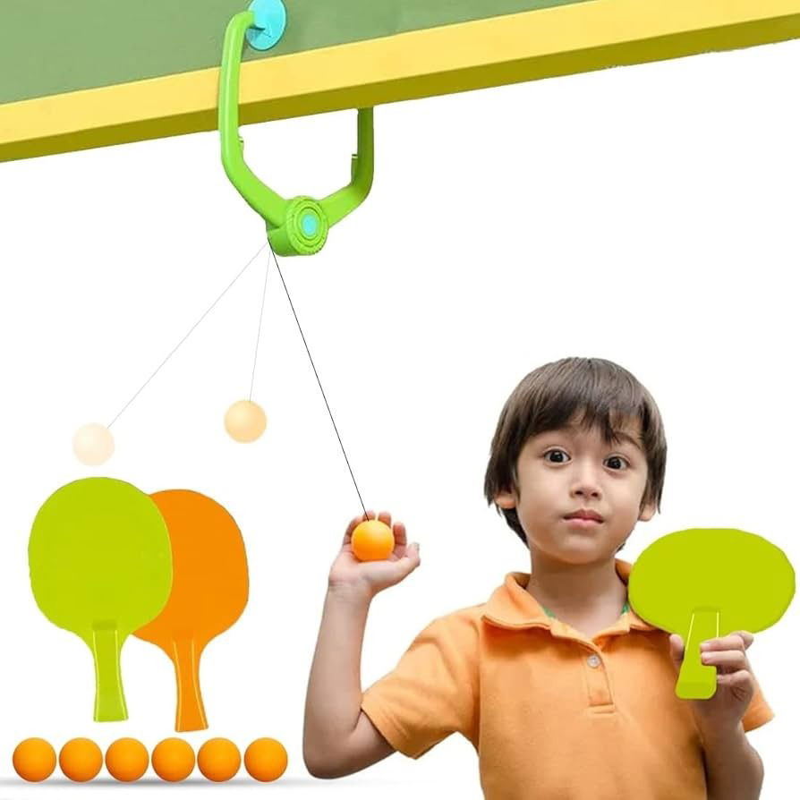 INDOOR HANGING TABLE TENNIS TRAINER - KidoKraze Main image