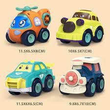 Intertial garage Car Set - KidoKraze Main image