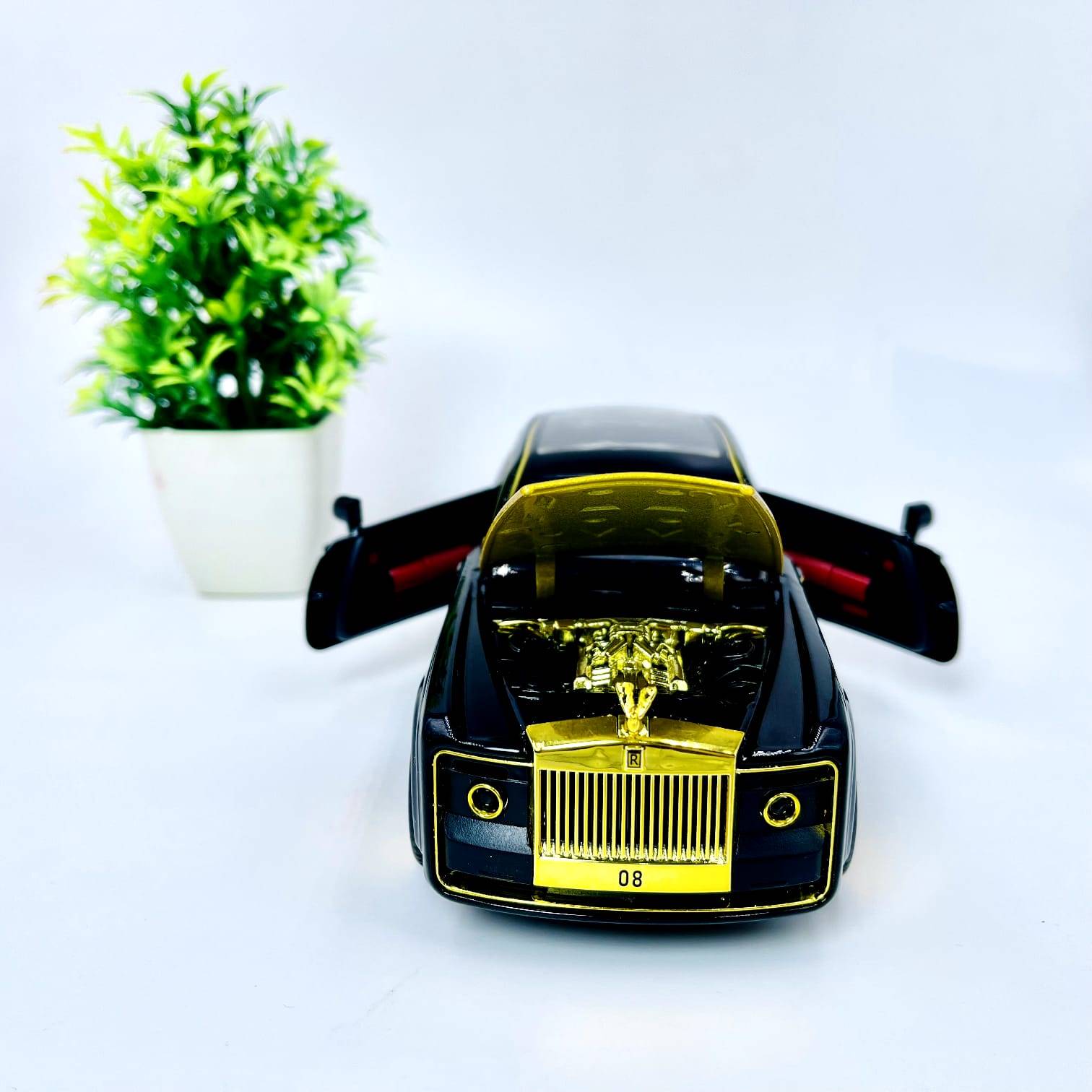 Rolls Royce Toy Car With Lights And Sound - KidoKraze Main image