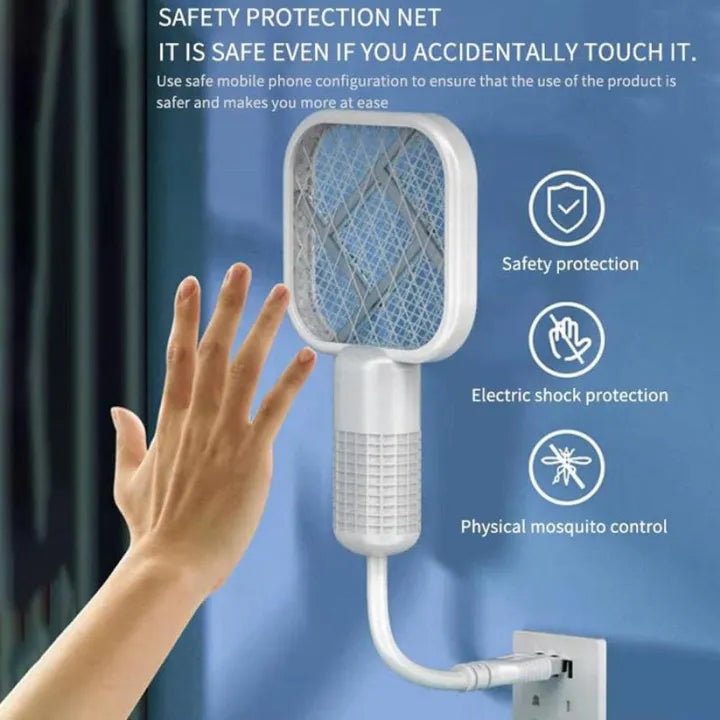 Mini USB Electric Mosquito gadget Swatter UV Light with sharp sparking Fly Bug Zapper Insect Racket easy to used winter Fly Swatters Trap For Home. Office.Outdoor P