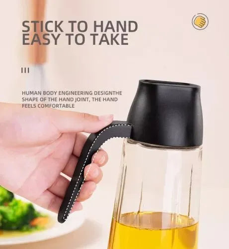 Glass Oil Dispenser 600ml Kitchen Storage