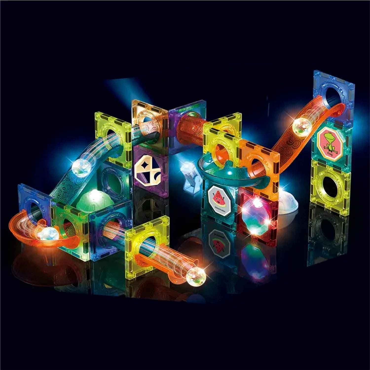 STEM Light Magnetic Blocks 49pcs Learning Toy For Kids - KidoKraze