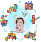 STEM Light Magnetic Blocks 49pcs Learning Toy For Kids - KidoKraze