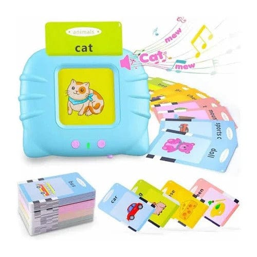 Talking Flash Cards Early Educational Device - KidoKraze Main image
