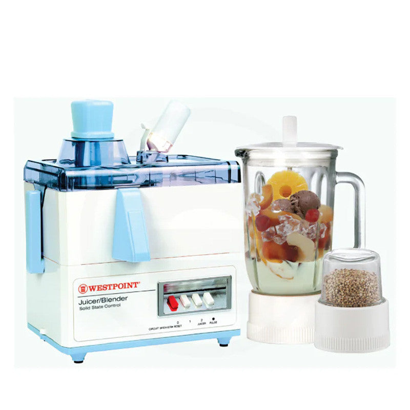 Westpoint WF-7201 3 In 1 Juicer Blender & Dry Mill With Official Warranty Main image