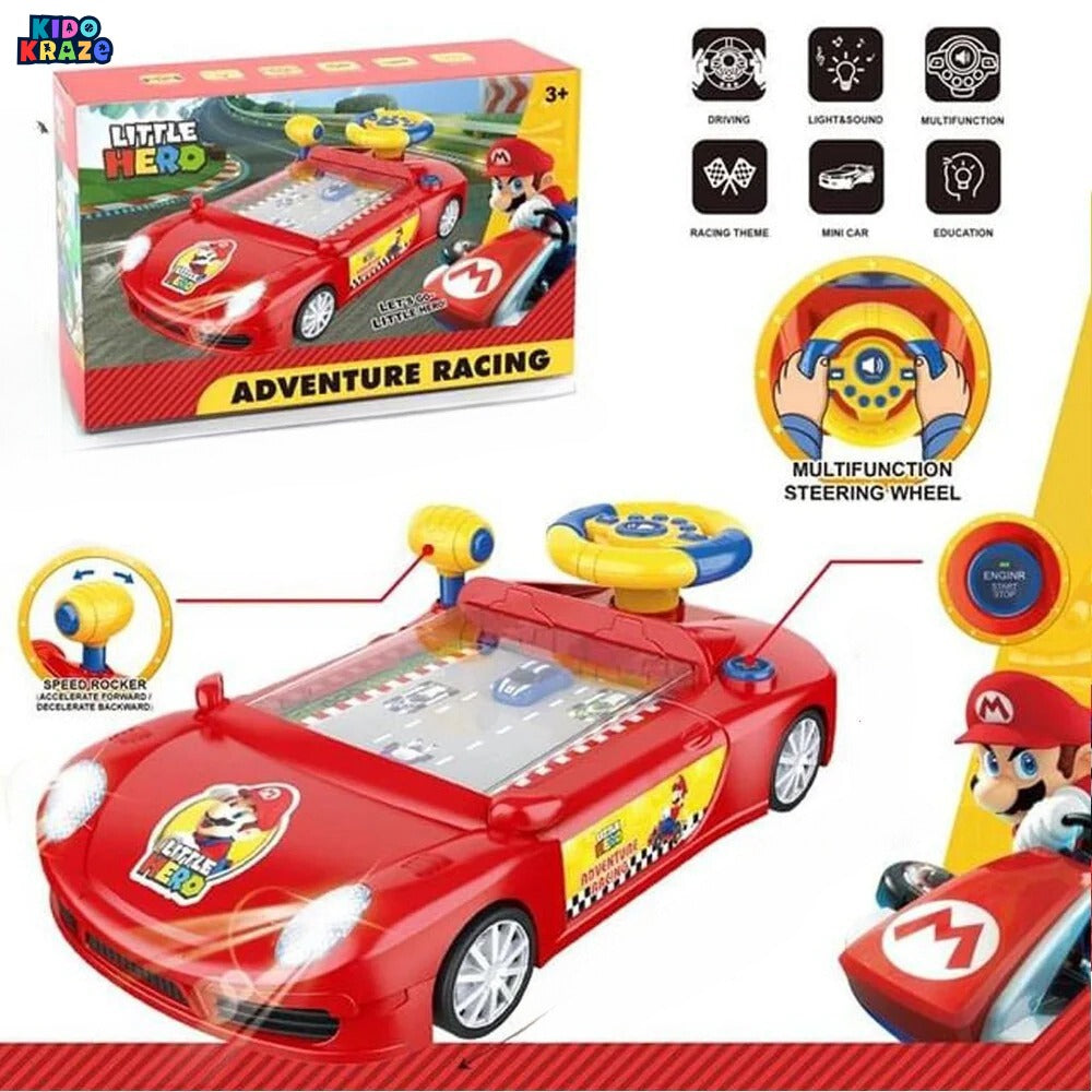 Super Mario Car Adventure Steering Wheel Toy Main image