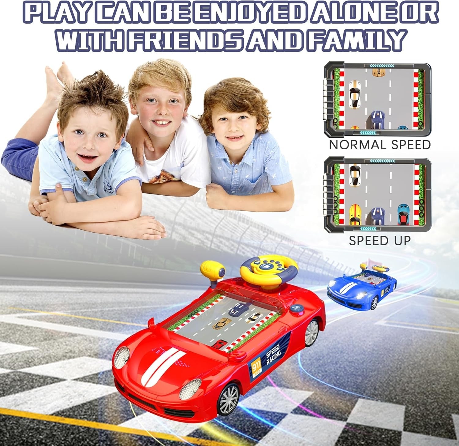 Super Mario Car Adventure Steering Wheel Toy