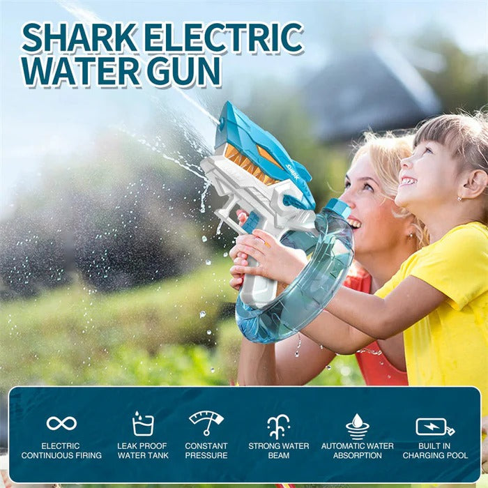 RECHARGEABLE ELECTRIC SHARK WATER GUN TOY Secondary image