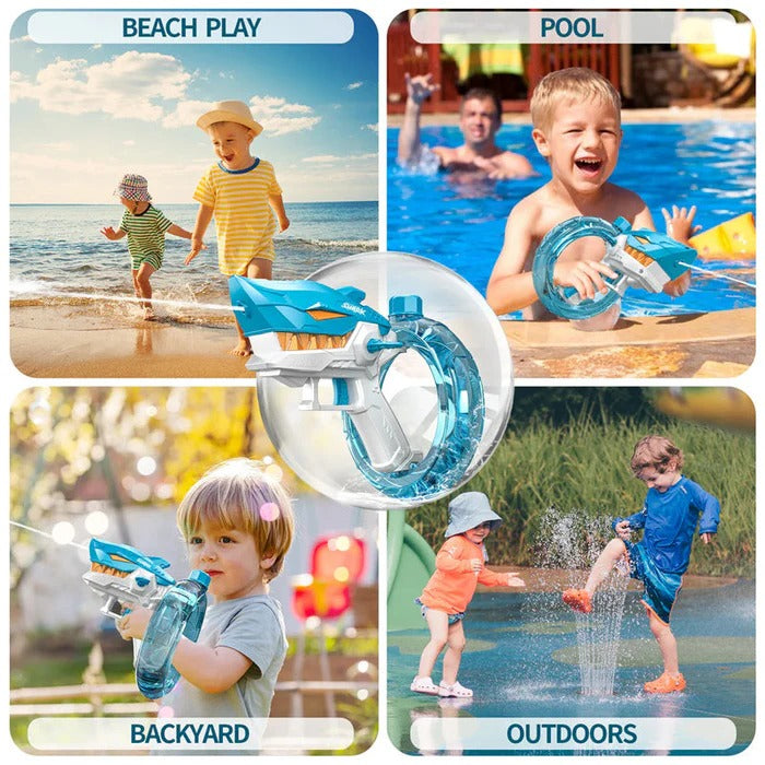 RECHARGEABLE ELECTRIC SHARK WATER GUN TOY