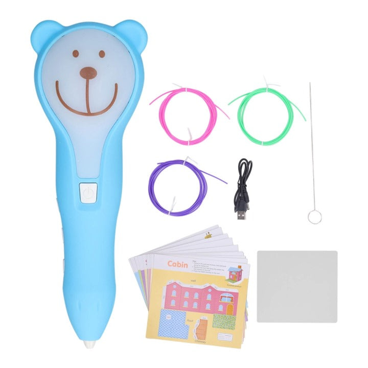 Rechargeable 3D-Printing Pen For Kids