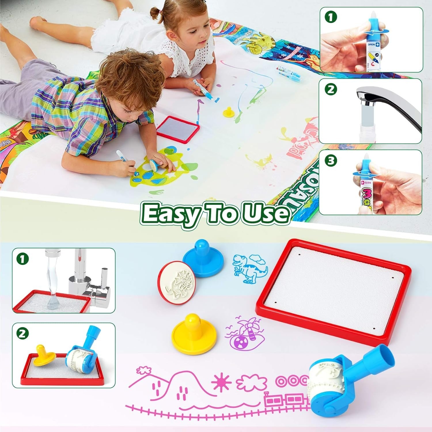 MAGICAL AQUA DOODLE MAT