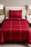 Single Flannel Duvet Cover With One Pillow