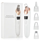 MULTIFUNCTIONAL 5 IN 1 ELECTRIC RECHARGEABLE DERMA SUCTION BLACKHEAD REMOVER DEVICE FACE PORES CLEANSING VACUUM MACHINE DERMA ACNE OIL REMOVING SUCTION DEVICE
