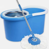 Spin Mop - Easy Spin Magic Mop Set [Steel Bucket]