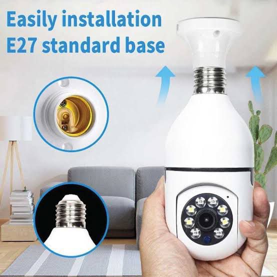 Wifi - Mini Direct Holder Rotating Security Camera Main image