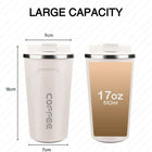 Digital Display Stainless Steel Coffee Mug  ( Hot & Cold )