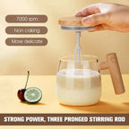 Electric high speed mixing cup , 13.5 oz Electric mixing coffee mug, portable self stirring mug, waterproof design for office/ kitchen/travel/ home/coffee/tea