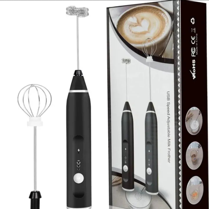 Wireless Milk Frothers Electric Handheld Blender With USB Electrical Mini Coffee Maker Whisk Mixer For Coffee Cappuccino Cream Main image