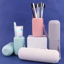 Portable Toothbrush Kit Case Toothpaste Cup Holder Protect Storage Box Travel Organizer Storage Cover Travel Toothbrush holder case Main image