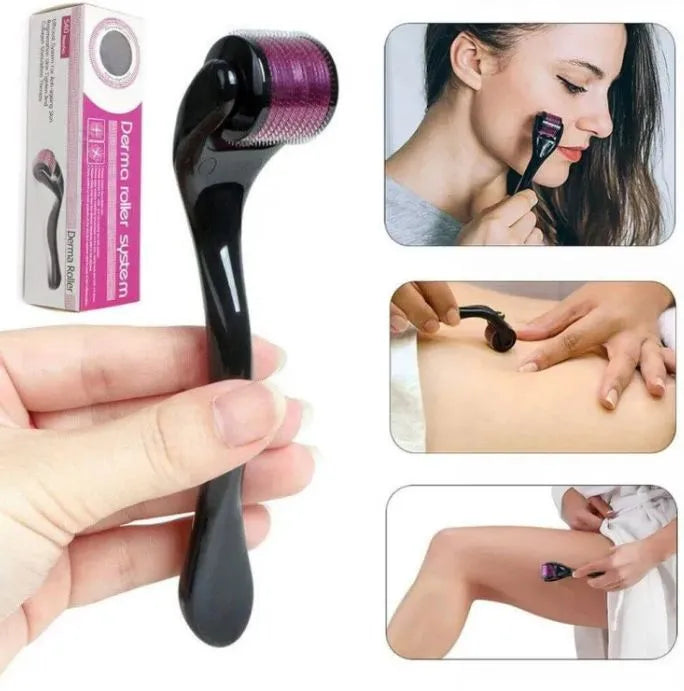 High Quality Derma Roller 0.5 Mm Hair Regrowth Beard Growth Anti Hair Loss Treatment Thinning