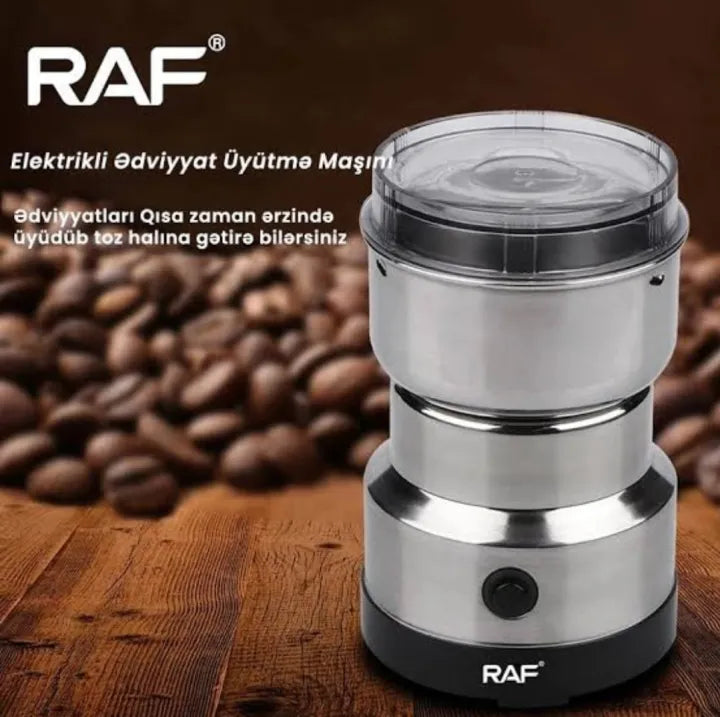 RAF 4Blade - Electric Bean & Spice Grinder, Dry Grinder, Household Lightweight Grinding Cup, Portable Heavy Duty Main image