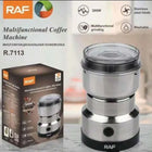RAF 4Blade - Electric Bean & Spice Grinder, Dry Grinder, Household Lightweight Grinding Cup, Portable Heavy Duty