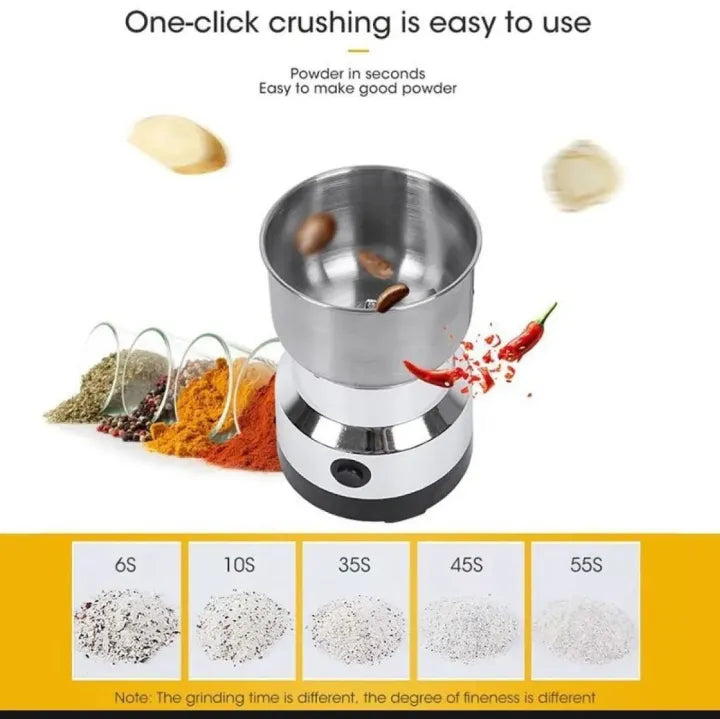 RAF 4Blade - Electric Bean & Spice Grinder, Dry Grinder, Household Lightweight Grinding Cup, Portable Heavy Duty