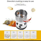 RAF 4Blade - Electric Bean & Spice Grinder, Dry Grinder, Household Lightweight Grinding Cup, Portable Heavy Duty