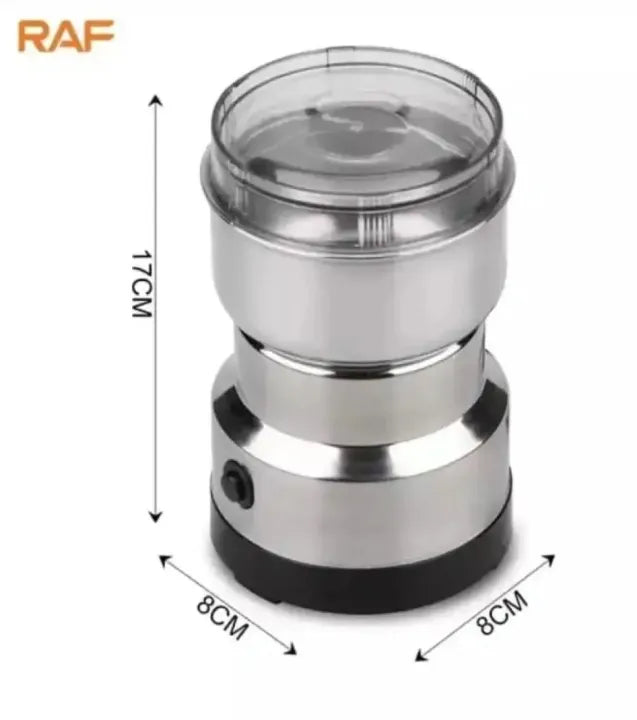 RAF 4Blade - Electric Bean & Spice Grinder, Dry Grinder, Household Lightweight Grinding Cup, Portable Heavy Duty