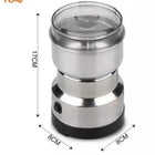 RAF 4Blade - Electric Bean & Spice Grinder, Dry Grinder, Household Lightweight Grinding Cup, Portable Heavy Duty
