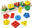 five Column Geometric Shape Sorter