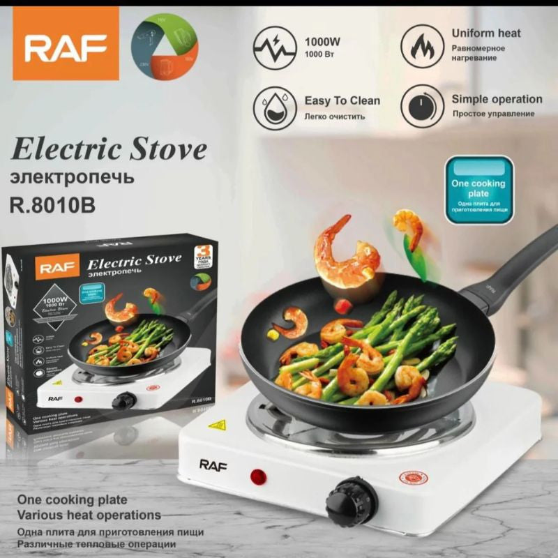 RAF Electric Single Burner Hot Plate Stove Main image