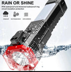 Multifunction Emergency Hammer Flashlight with Power Bank