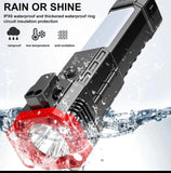 Multifunction Emergency Hammer Flashlight with Power Bank