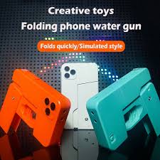 Folding Iphone Water Toy Gun Main image