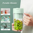 Portable Juicer Cup With Straw (500ml, 6 Blades)