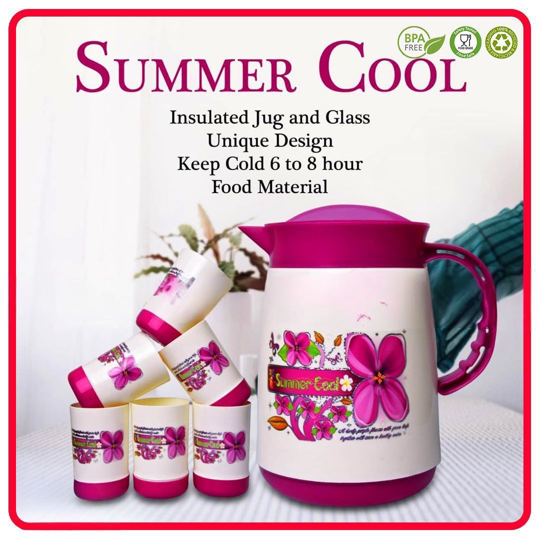 7pcs set - 6pcs Glasses and 1pcs Jug Set with Box Packing Secondary image