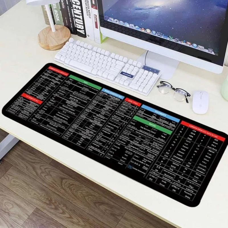 Shortcut Keys Mouse Pad Size (30*80) Secondary image