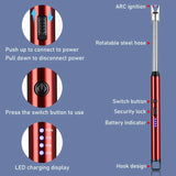 Rechargeable Elecrtric Kitchen Lighter - Stove Long Neck Arc 360° Flexible Lighter - Upgraded USB Electric Lighter not needed Gas - Orignal Best Quality Flameless Lighter for Stove / Candles / Grill / BBQ / Camping (Multicolour)