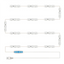 LED Vanity Mirror Lights Kit Spare Parts Accessories Vanity Make Up Light Dressing Table Lamp Mirror Lights Strip