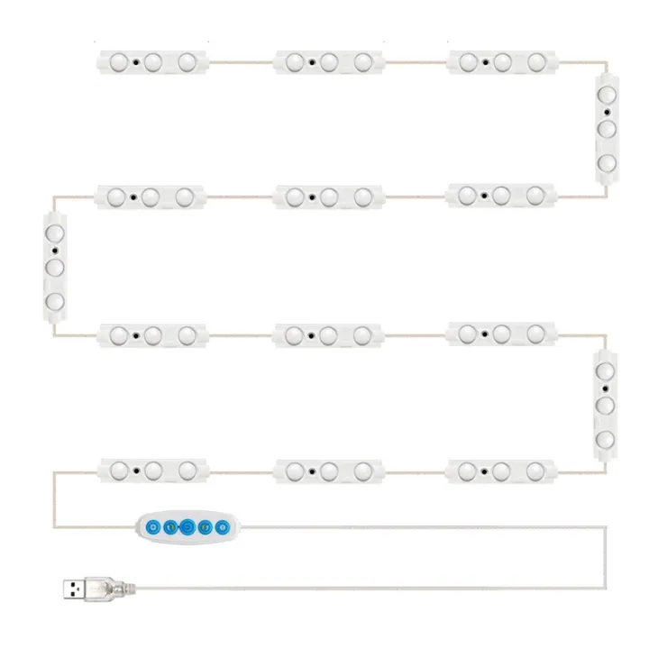 LED Vanity Mirror Lights Kit Spare Parts Accessories Vanity Make Up Light Dressing Table Lamp Mirror Lights Strip Main image
