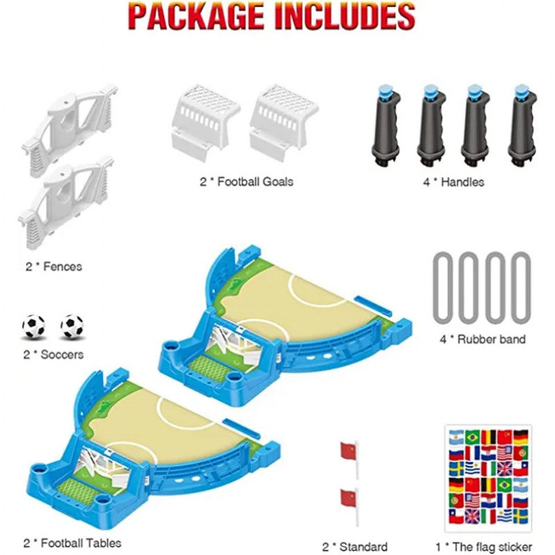 Mini Tabletop Soccer Footbal Game Machine Creative Two-Player Game